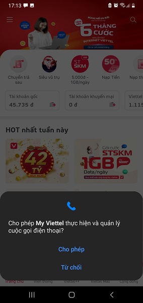 Cách thay đổi thông tin thuê bao Viettel