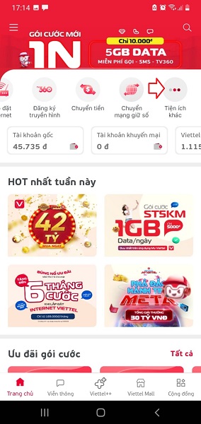 Cách thay đổi thông tin thuê bao Viettel