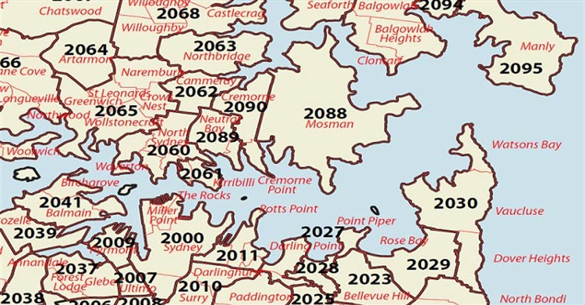 Bảng mã zip Úc, zip code Australia đầy đủ nhất 2024