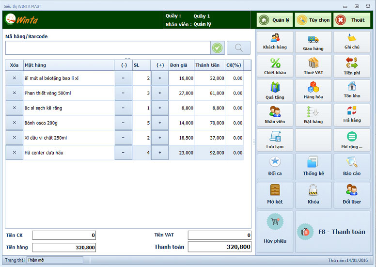 Phần mềm Winta Sale