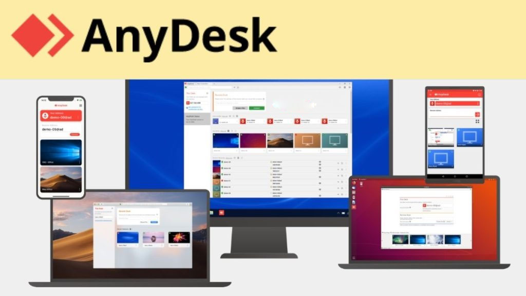 Phần mềm điều khiển máy tính từ xa AnyDesk