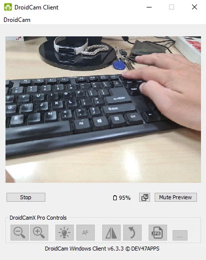 Cách dùng điện thoại làm webcam nhờ DroidCam