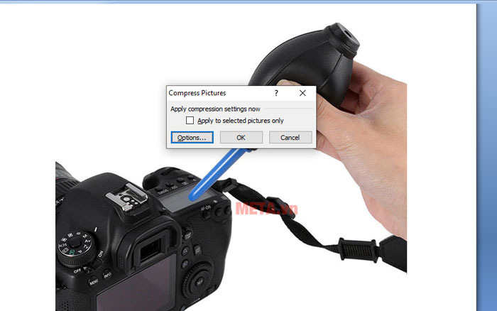 Giảm dung lượng file Word bằng cách nén ảnh trực tiếp có trong file