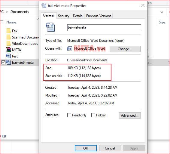 Giảm dung lượng file Word bằng cách nén ảnh trực tiếp có trong file