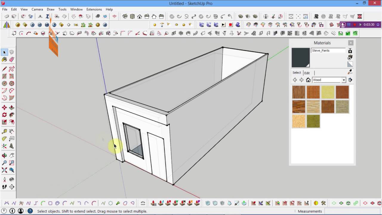 App vẽ trên máy tính: SketchUp