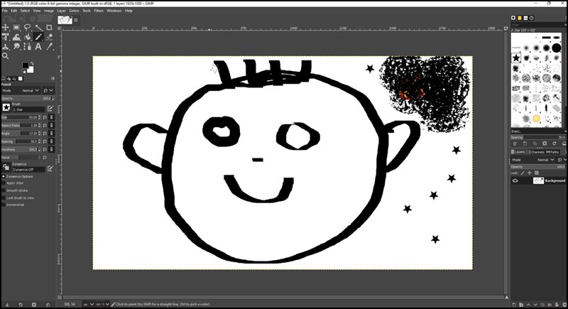 Phần mềm vẽ trên máy tính miễn phí: Gimp