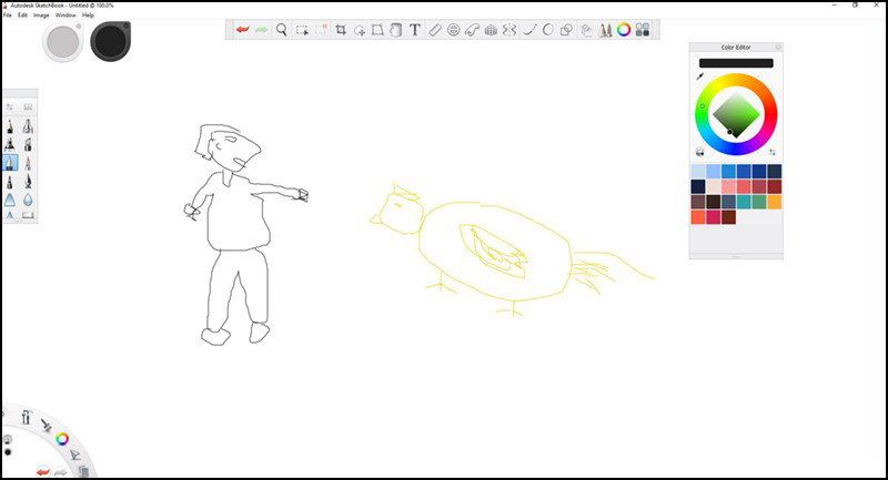 Ứng dụng vẽ trên máy tính: AutoDesk Sketchbook