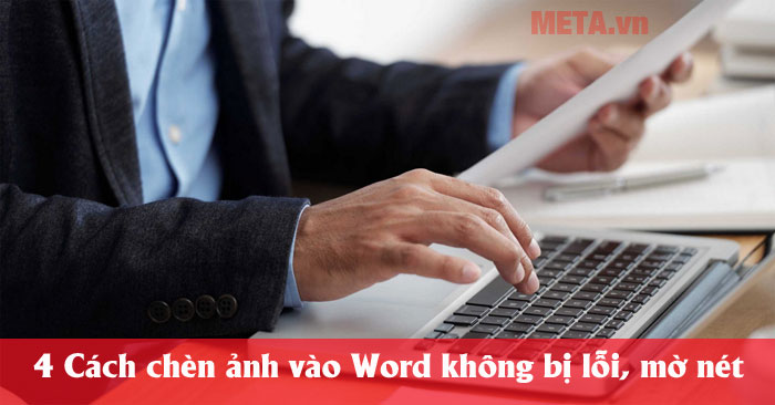 cách dán ảnh vào Word
