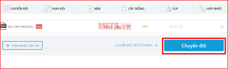Cách chuyển Word sang ảnh bằng Onlineconvertfree.com
