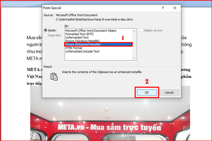 Cách chuyển Word sang ảnh đơn giản trên Microsoft Word