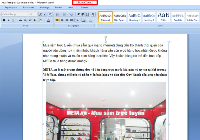 Cách chuyển Word sang ảnh đơn giản trên Microsoft Word