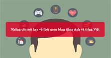 Những câu nói hay về thói quen bằng tiếng Anh và tiếng Việt