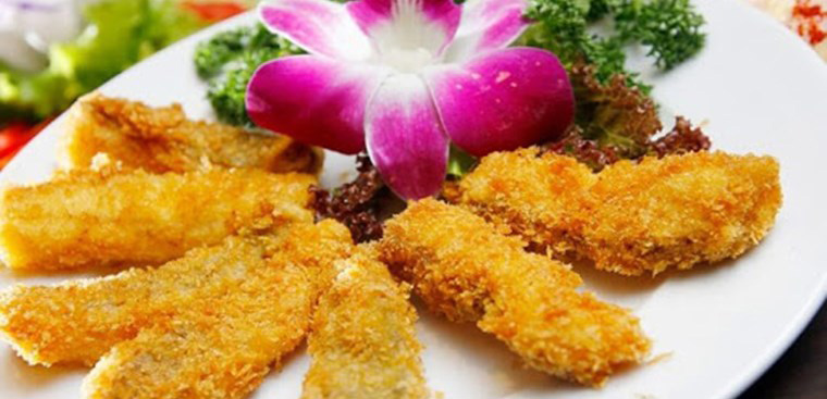 Cá hú chiên giòn