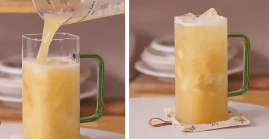 Thành phẩm món trà mãng cầu thơm ngon