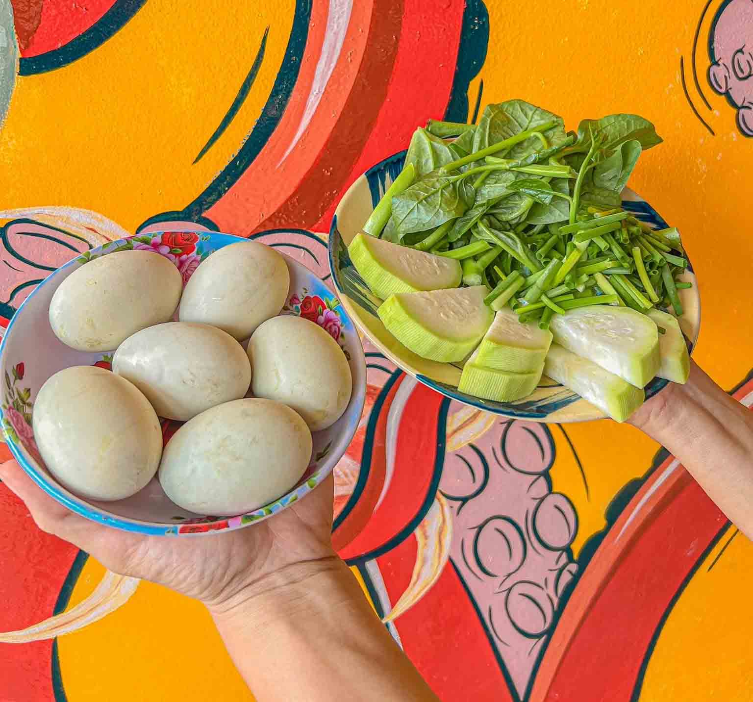 Sơ chế các nguyên liệu