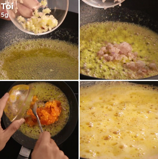 Làm tôm sốt trứng muối hoàng kim