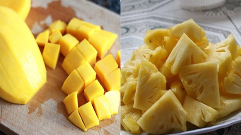 Sơ chế trái cây