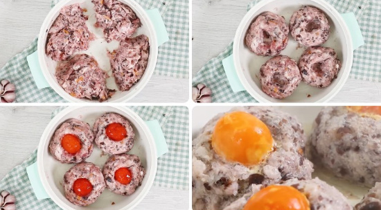 Tạo hình cho xíu mại