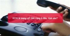 0238 là mạng gì? Mã vùng ở đâu, tỉnh nào?