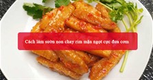 Cách làm sườn non chay rim mặn ngọt cực đưa cơm