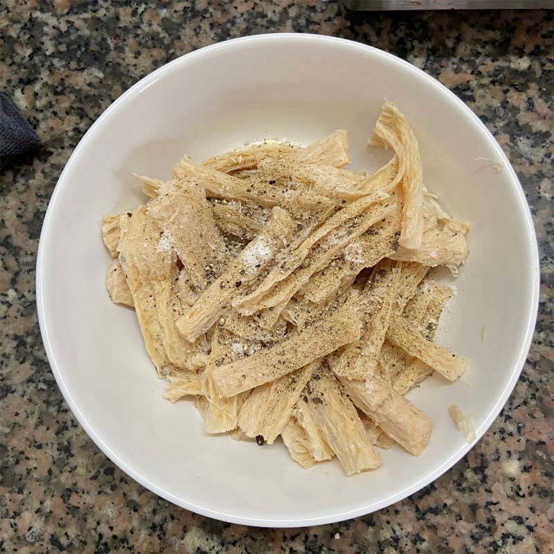 Cách ướp sườn non chay chiên