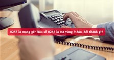 0258 là mạng gì? Đầu số 0258 là mã vùng ở đâu, đổi thành gì