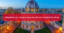 Trường đại học top 1 thế giới là trường nào? BXH top 10 trường đại học thế giới