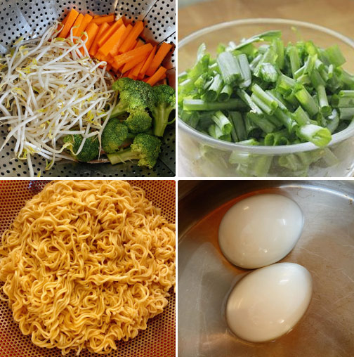 Sơ chế các nguyên liệu