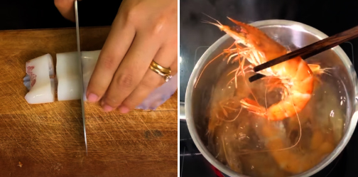 Sơ chế các nguyên liệu phụ