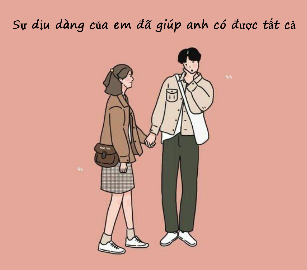 Cap thả thính về sự dịu dàng