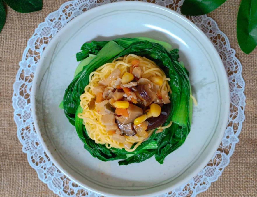 Cách làm mì trộn chay