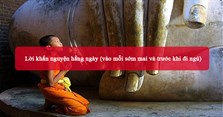 Lời khấn nguyện hằng ngày (vào mỗi sớm mai và trước khi đi ngủ)