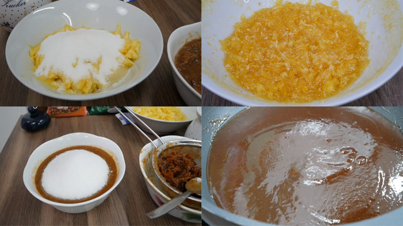 Làm mứt me và mứt dứa