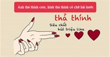Ảnh thả thính cute, hình thả thính có chữ hài hước