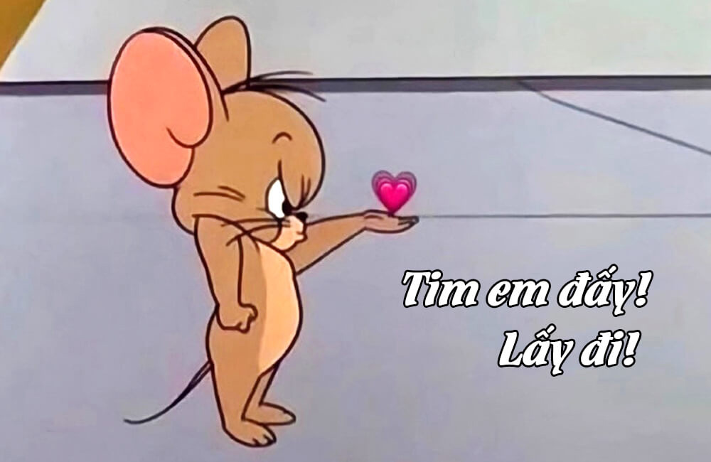 Hình ảnh thả thính hài hước