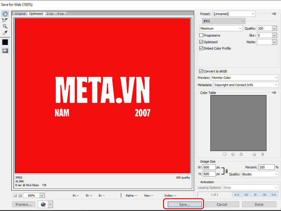 Nhấn đồng thời tổ hợp phím Ctrl + Shift + Alt + S → Nhấn Save → Nhấn OK
