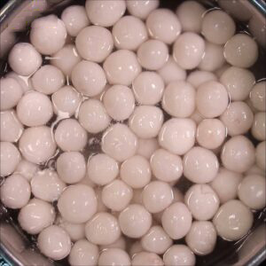 Luộc viên bột lọc