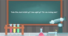 Toán Hóa Anh là khối gì? Làm nghề gì? Thi vào trường nào?