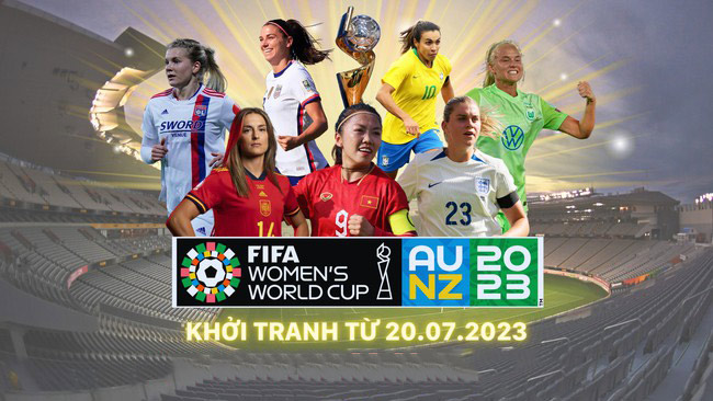 Tìm hiểu World Cup nữ 2023 chiếu trên kênh nào