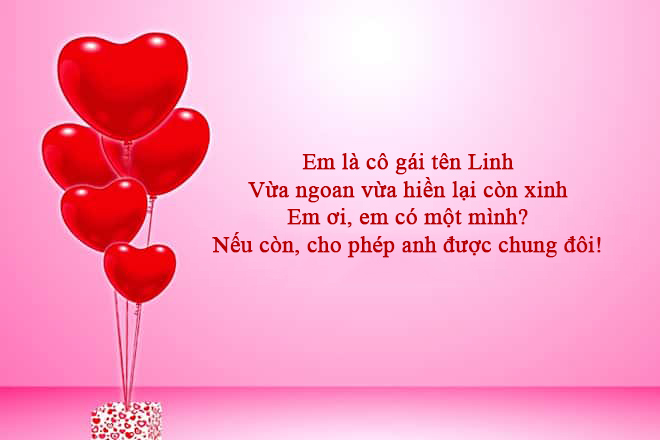Những bài thơ, câu thơ thả thính tên Linh ngắn, hài hước
