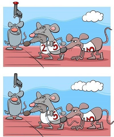 Tìm điểm khác thường trong ảnh.