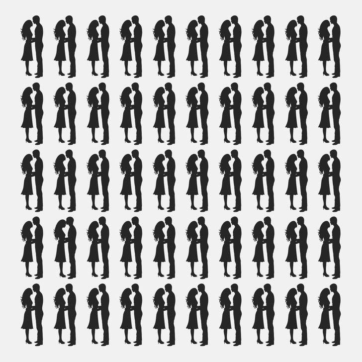 Tìm điểm khác biệt trong hình.