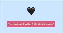 Trái tim đen có ý nghĩa gì? Khi nào nên sử dụng?
