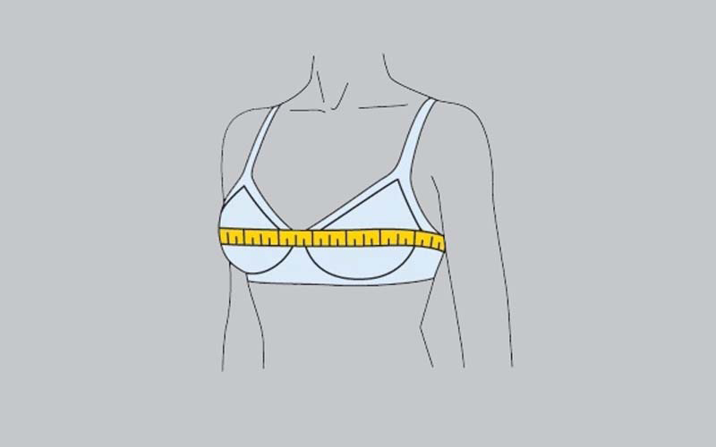 Cách chọn size áo ngực