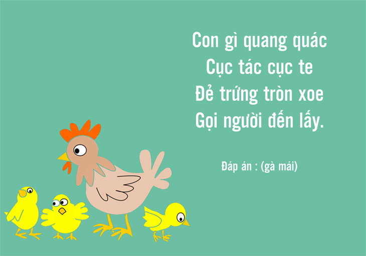 Câu đố dân gian có đáp án hay nhất
