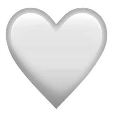 Trái tim màu trắng
