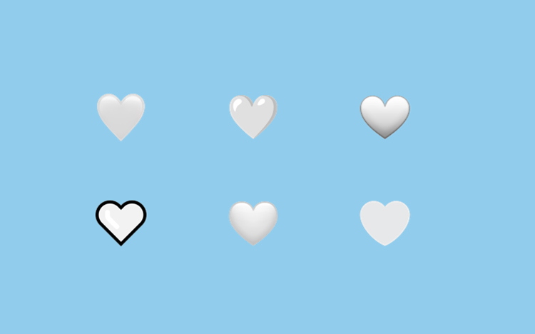 Trái tim màu trắng