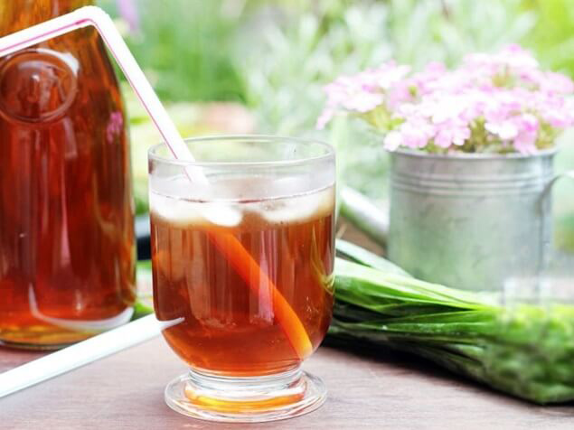 Thành phẩm món nước mát rễ tranh mía lau