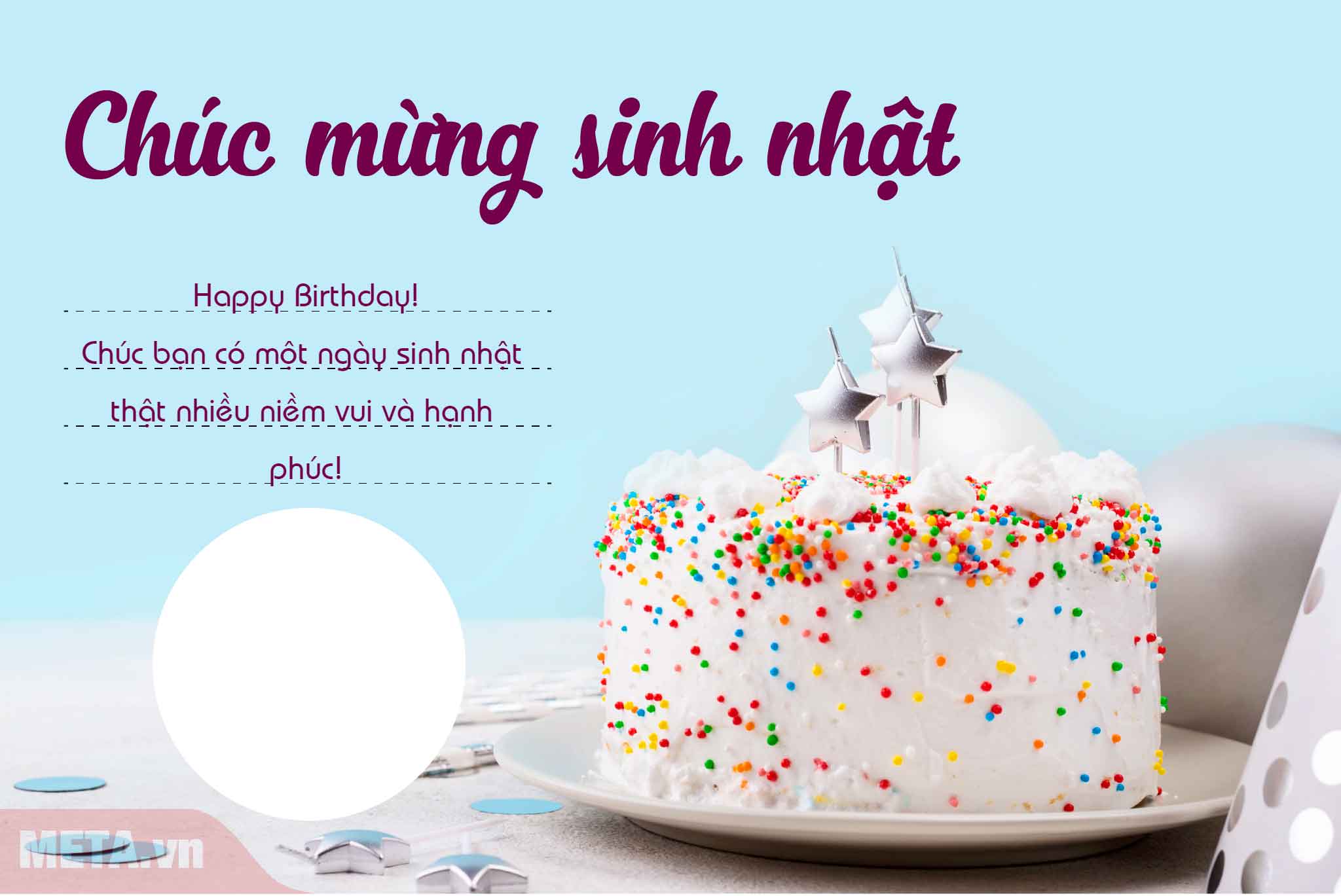 Thiệp chúc mừng sinh nhật khách hàng và đối tác