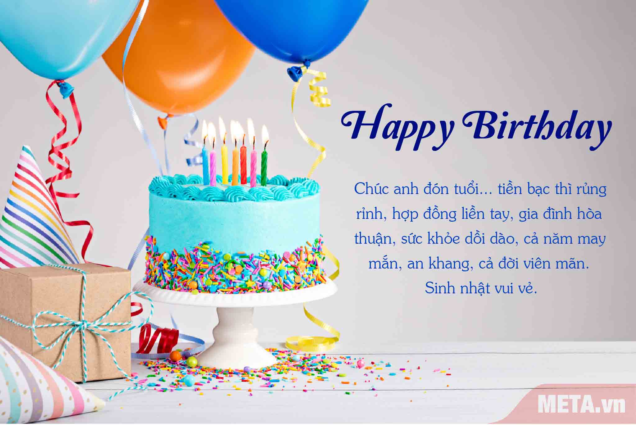 Thiệp chúc mừng sinh nhật khách hàng và đối tác